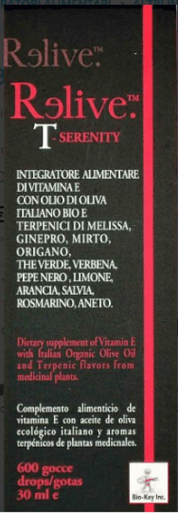 RELIVE T SERENITY GOCCE 30 ML