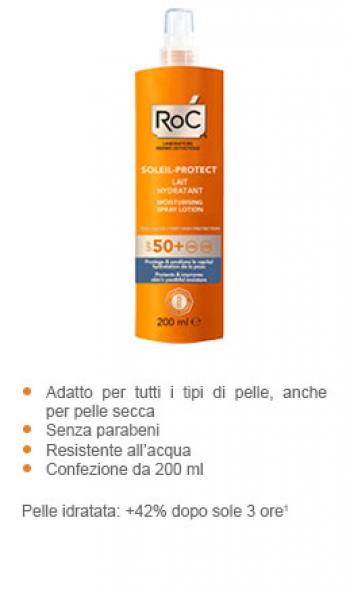 ROC SOLARI SPRAY IDRATANTE SPF 50+ PELLE NORMALE