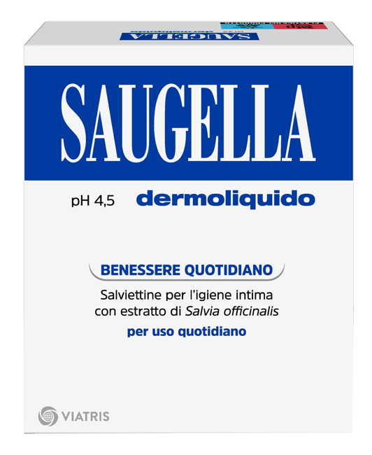 SAUGELLA DERMOLIQUIDO 10 SALVIETTE
