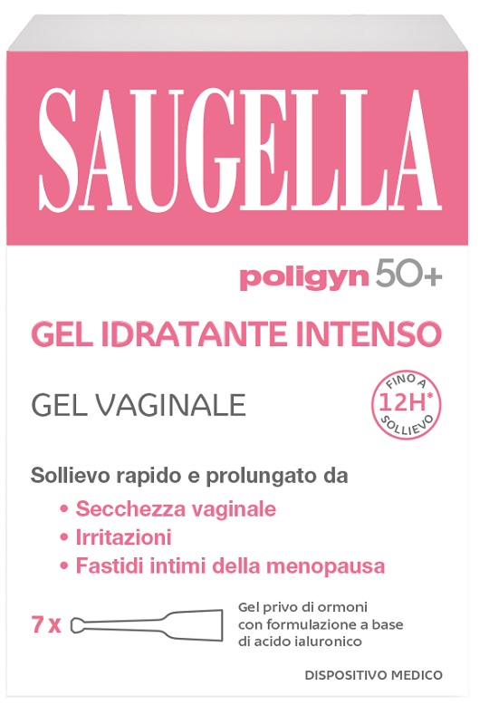 SAUGELLA POLIGYN 50+ GEL IDRATANTE INTENSIVO 7 FLACONI