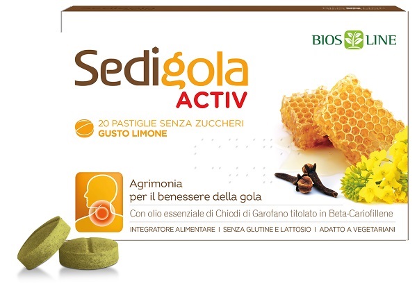 BIOSLINE APIX SEDIGOLA ACTIV LIMONE 20 PASTIGLIE
