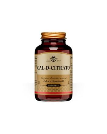 SOLGAR CAL D CITRATO 60 TAVOLETTE