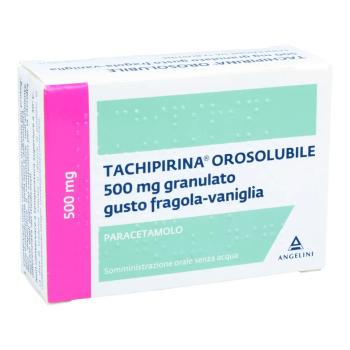 TACHIPIRINA OROSOLUBILE 12 BUSTINE 500 MG