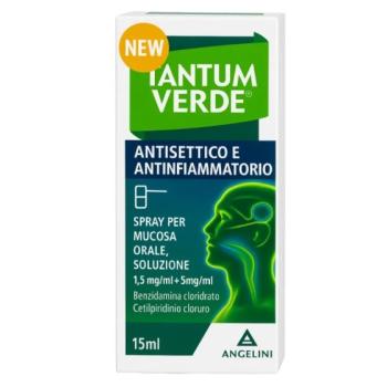 TANTUM VERDE SPRAY ANTISETTICO 15 ML