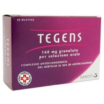 TEGENS GRANULATO 20 BUSTINE 160 MG