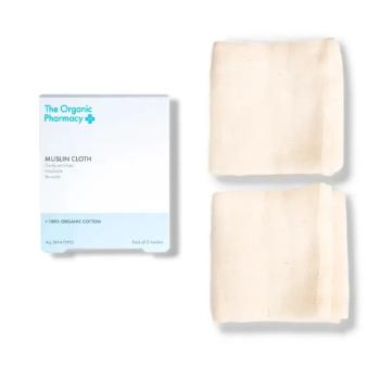 THE ORGANIC PHARMACY - TOP MUSLIN CLOTH 2 PEZZI