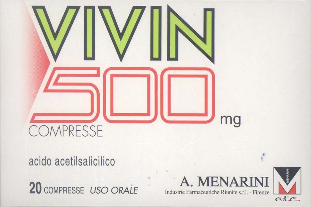 VIVIN 20 COMPRESSE 500 MG