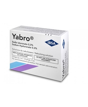 YABRO 10 FIALE 3 ML ACIDO IALURONICO 0,3%